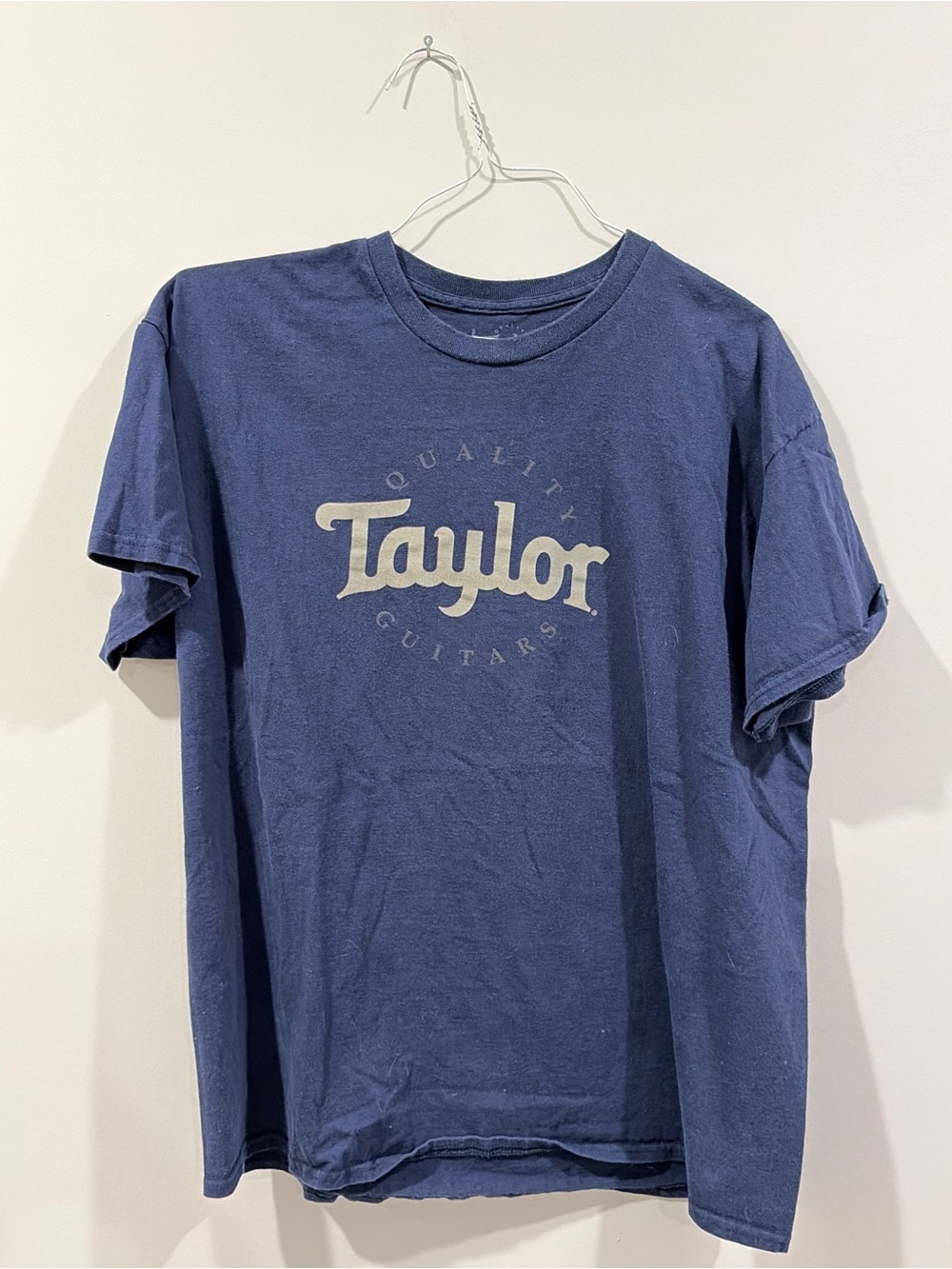 Taylor Navy Short Sleeve Logo Tee